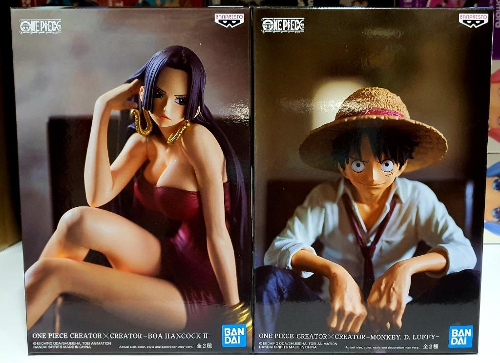 One Piece Creator X Creator Boa Hancock Monkey D Luffy Set Of 2 Hobbies Toys Toys Games On Carousell