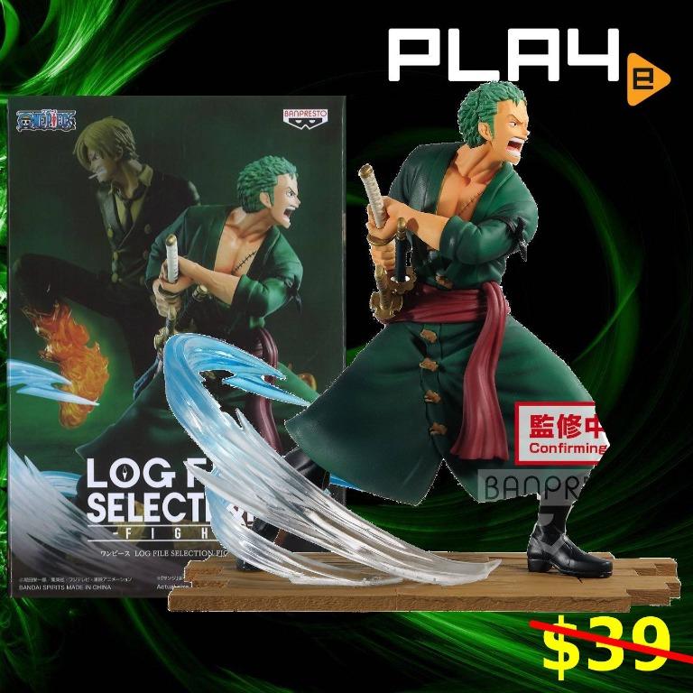 One Piece Log File Selection Roronoa Zoro Brand New Toys Games Bricks Figurines On Carousell