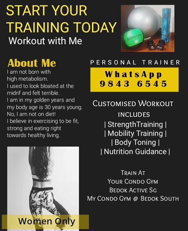 Personal Trainer Coach Female Only Private Gym East Area Learning Enrichment Sport Fitness Classes On Carousell Best beginner total body toning for women under 10 mins!
