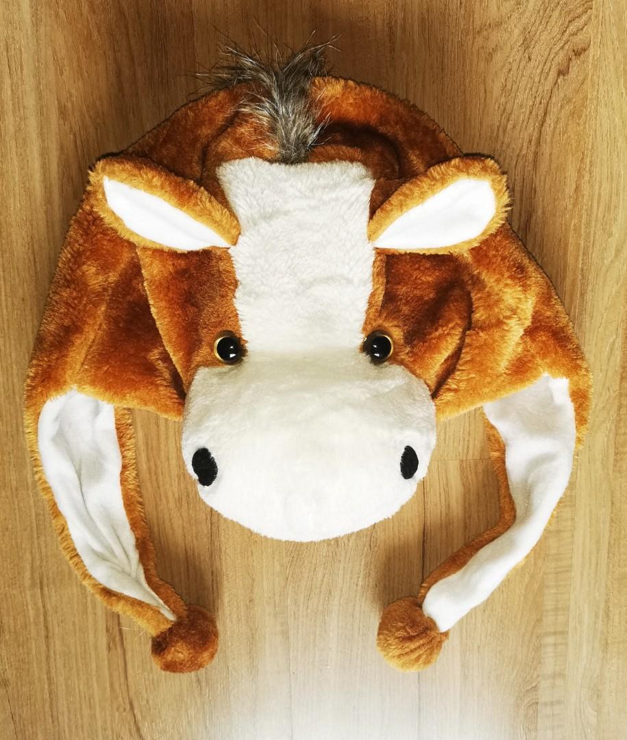 Plush Horse Head Warmer Beanie (Category: Other Baby Bathing & Changing Needs) located in Pasig City. Submitted by cassidys_closet (Listing ID 1062027058, Image 2). Description: .