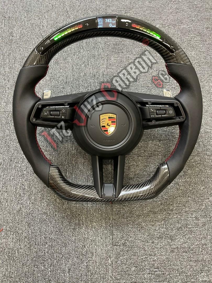 Porsche 911 carbon shop fiber steering wheel