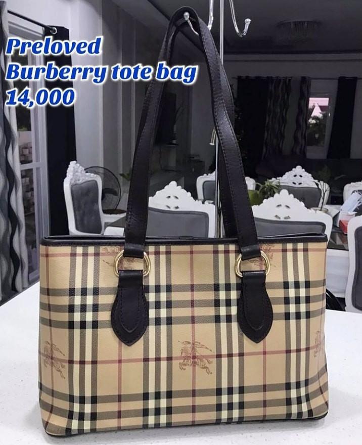 Preloved burberry bags deals