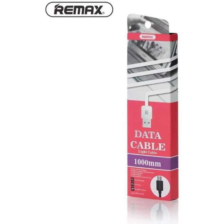 Remax RC-006a USB type C data fast charging cable 1M (Category: Cables & Adaptors) located in San Juan City. Submitted by princessshyph (Listing ID 1020577857, Image 2). Description: Brand: Remax Remax RC-006a USB type C data fast charging cable 1M Color: Black Features A. Safe and fast Charging B. Sturdy, Durable and Long Lifetime C. Full Compatability D. 100% Original E. Lightweight and easy to carry.