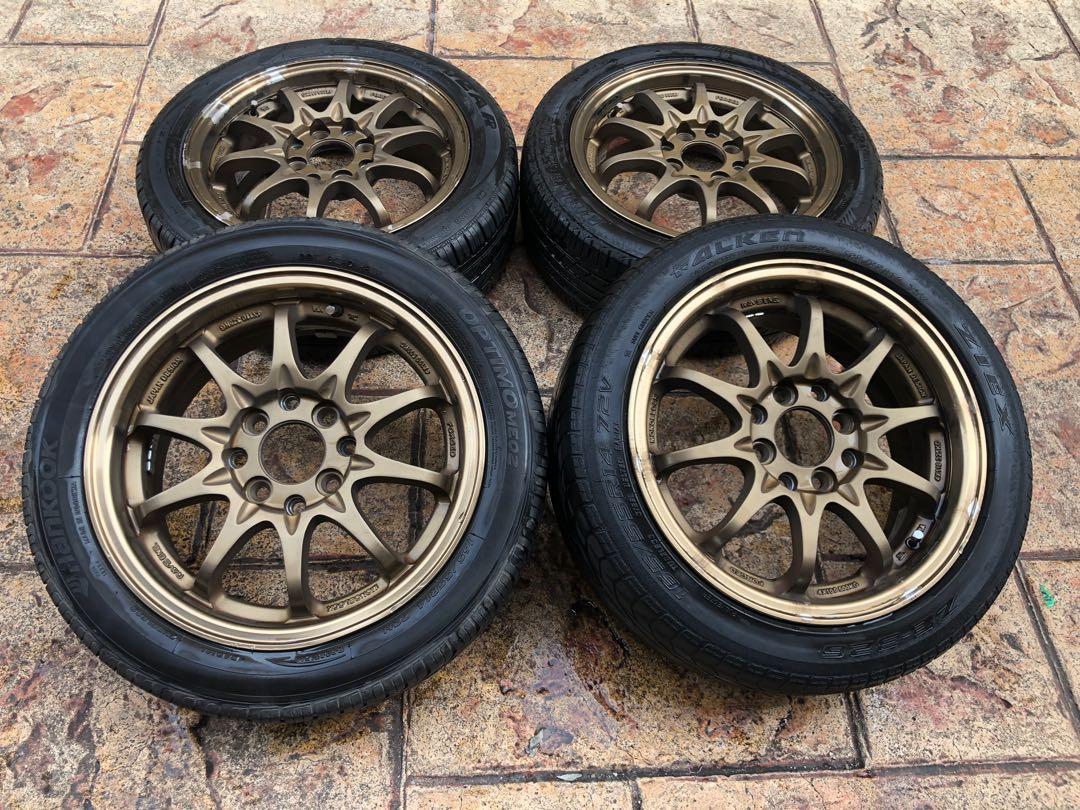 Rim CE28 14 kancil kelisa kenari viva, Auto Accessories on Carousell