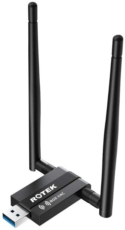 Rotek Usb Wifi Dongle 1200mpbs Wifi Adapter Usb 3 0 Wireless Network Adapter 5dbi Antenna Dual Band 5g 867mbps 2 4g 300mbps For Pc Desktop Laptop Support Windows Xp Vista 7 8 10 Linux Mac Osx Electronics Others On Carousell