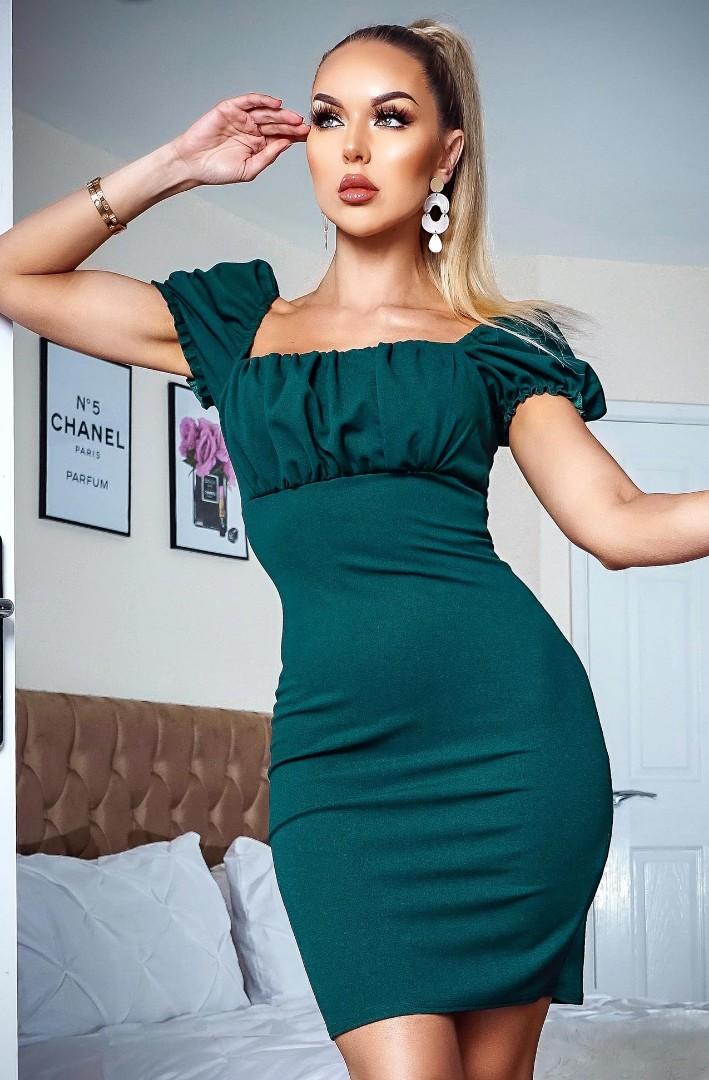 Milkmaid bodycon dress shop
