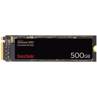 SanDisk 500GB Extreme PRO M.2 NVMe 3D SSD Solid State Drive SDSSDXPM2-500GB