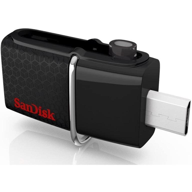 SanDisk SDDD2 16GB Dual USB micro USB OTG Flash Drive (Category: Hard Disks & Thumbdrives) located in San Juan City. Submitted by princessshyph (Listing ID 1017464054, Image 3). Description: Capacity: 16GB Interface: Micro-USB and USB 3.0 connectors Backward-Compatible with usb 2.0 Transfer speed up to 130mb/s Plug and Play Device/OS compatibility: Windows Vista, Windows 7, Windows 8, Mac OS 10.6+.