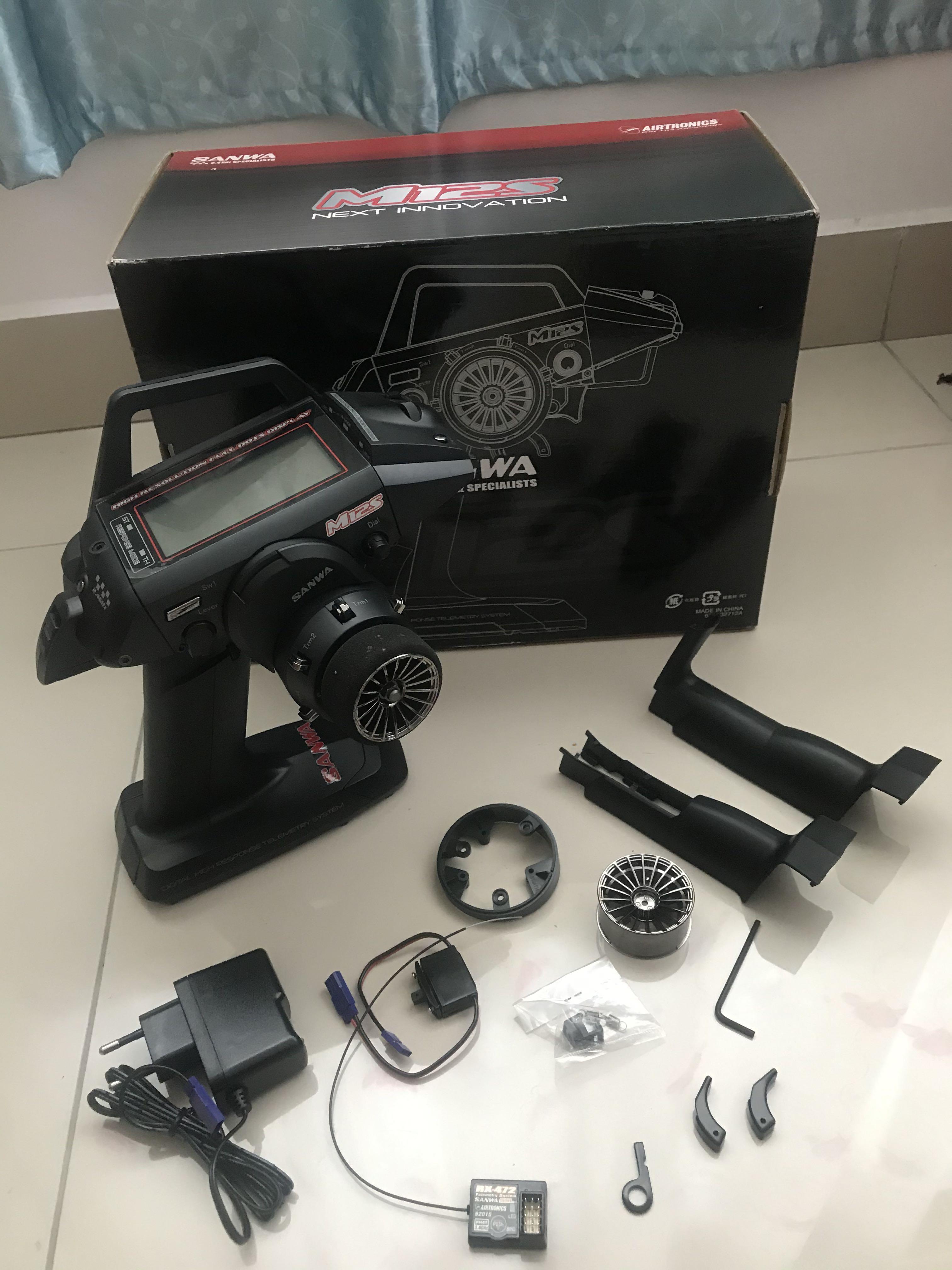 SANWA M12S RS 受信機RX472付き Sanwa M12s with RX-472, Hobbies