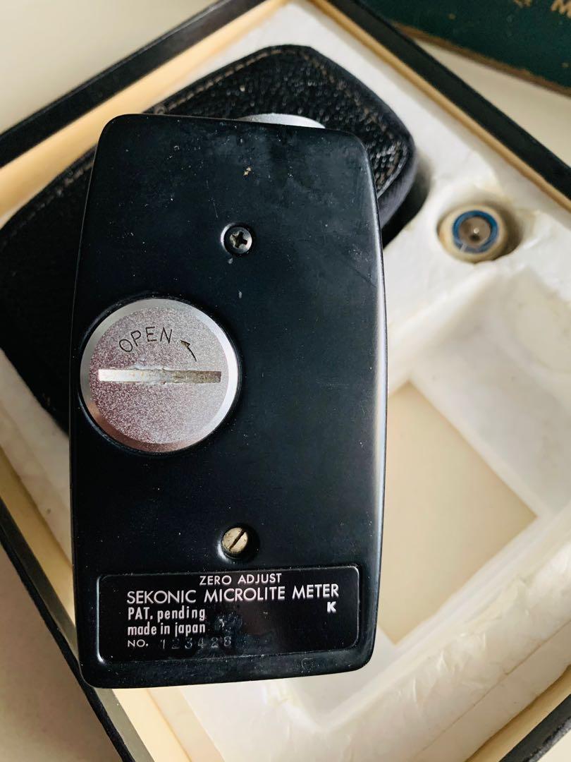 Sekonic Microlite Meter (Category: Flashes) located in Makati City. Submitted by winnieboop (Listing ID 1061957322, Image 3). Description: as is where is needs new battery.