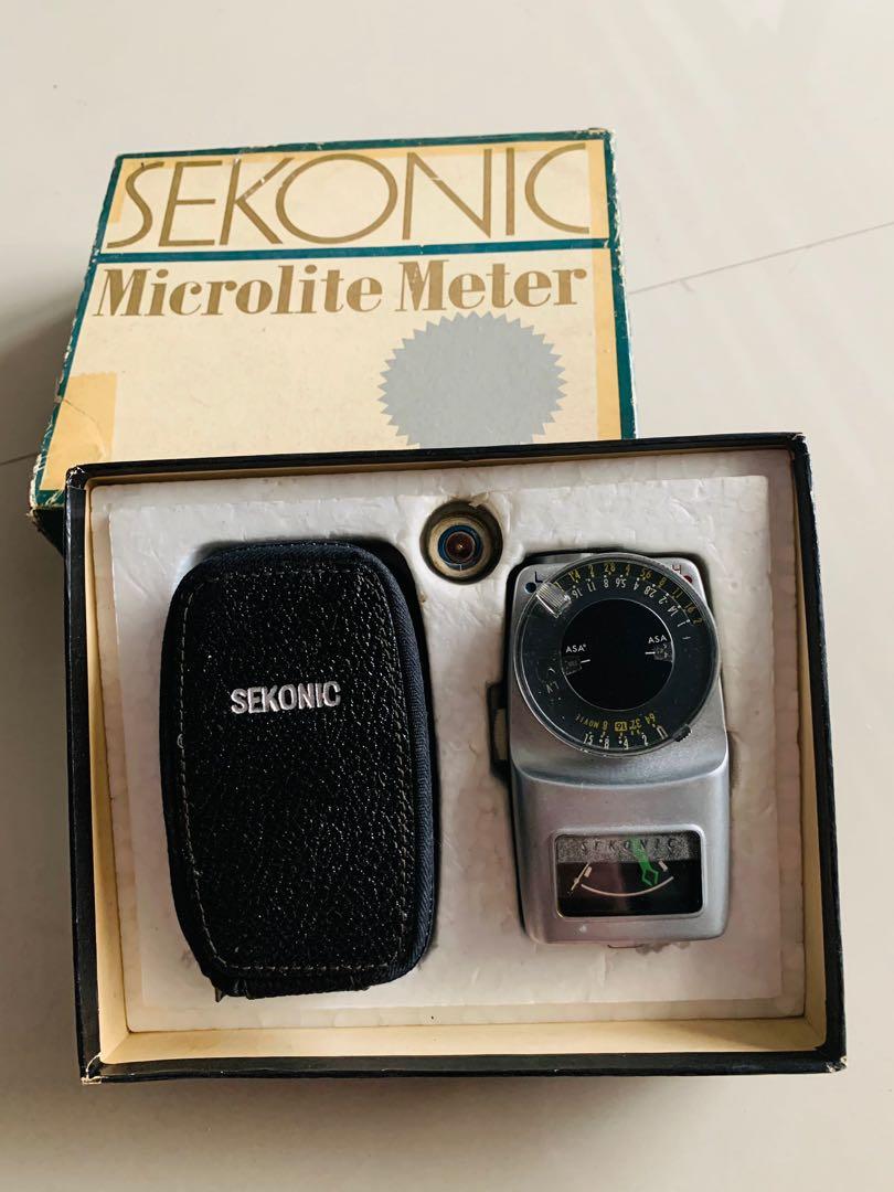 Sekonic Microlite Meter (Category: Flashes) located in Makati City. Submitted by winnieboop (Listing ID 1061957322, Image 1). Description: as is where is needs new battery.