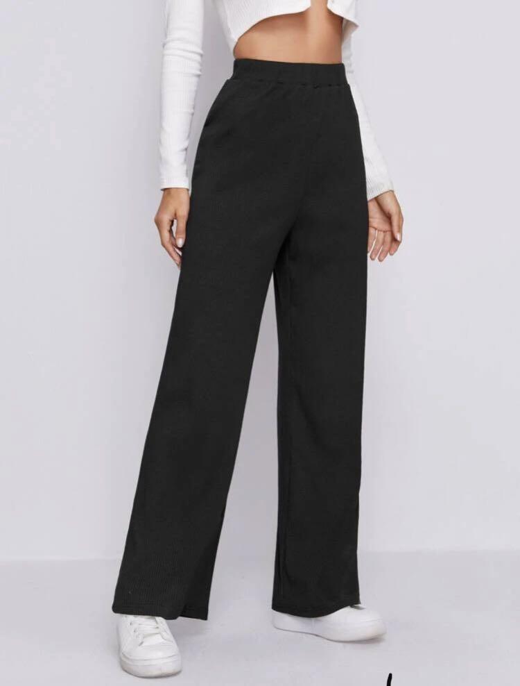 SHEIN wide leg pants, Women's Fashion 