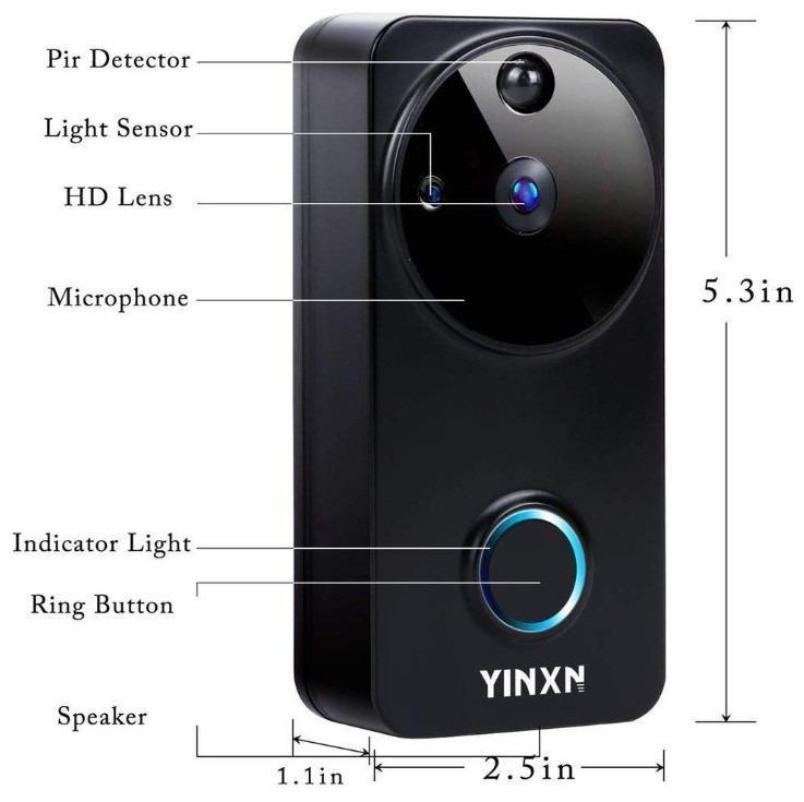 Yinxn smart top wifi doorbell