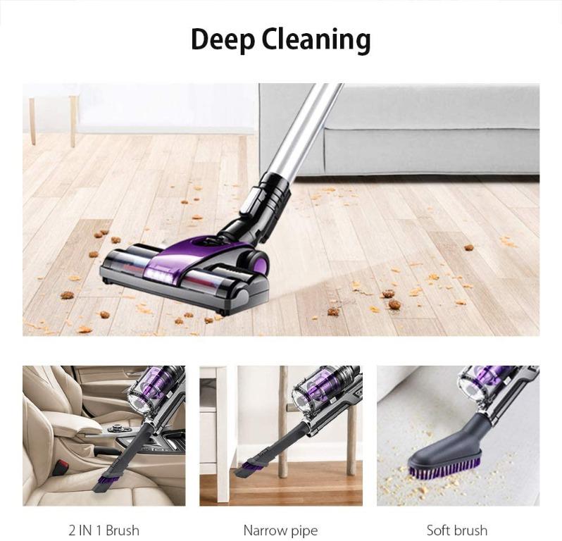 Best Christmas Gift To Wife ONSON Cordless Handheld Stick Vacuum Cleaner Upright 