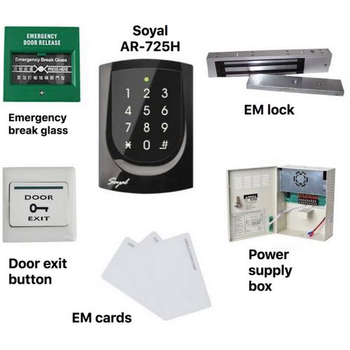 Soyal Door Access Control System With Full Installation, Furniture & Home  Living, Security & Locks, Security Systems & CCTV Cameras on Carousell