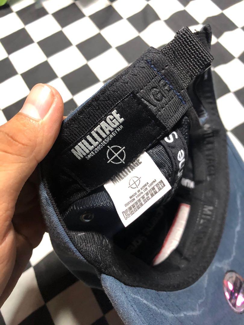 supreme x millitage cap