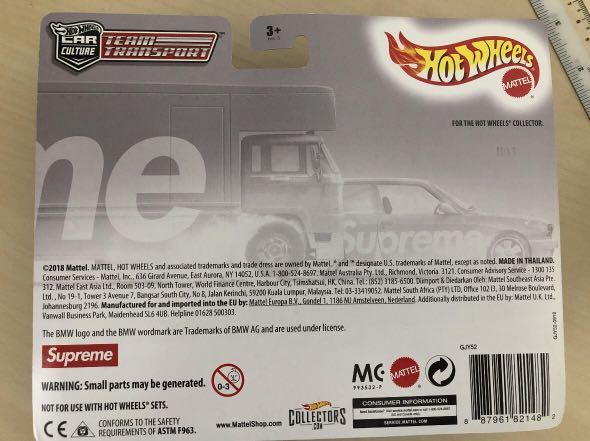 Supreme X Hot Wheels Team Transport, Hobbies & Toys, Toys & Games On  Carousell