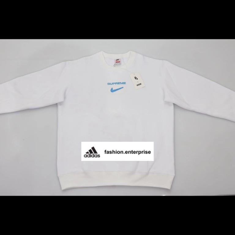 Supreme nike jewel crewneck new arrivals white