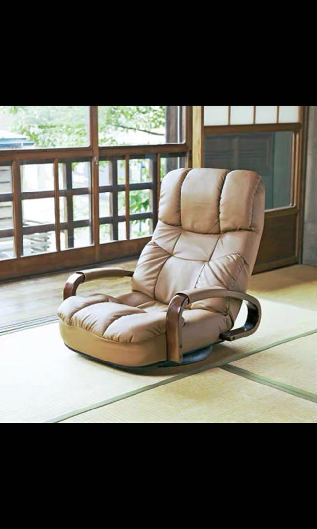 Tatami Japanese leather floor legless sofa chair Furniture Home