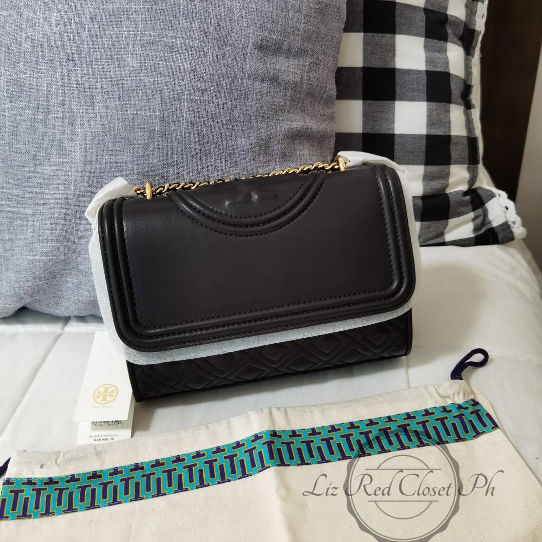 TB Fleming Small Convertible Shoulder Bag Women s Fashion Bags Wallets Cross body Bags on Carousell