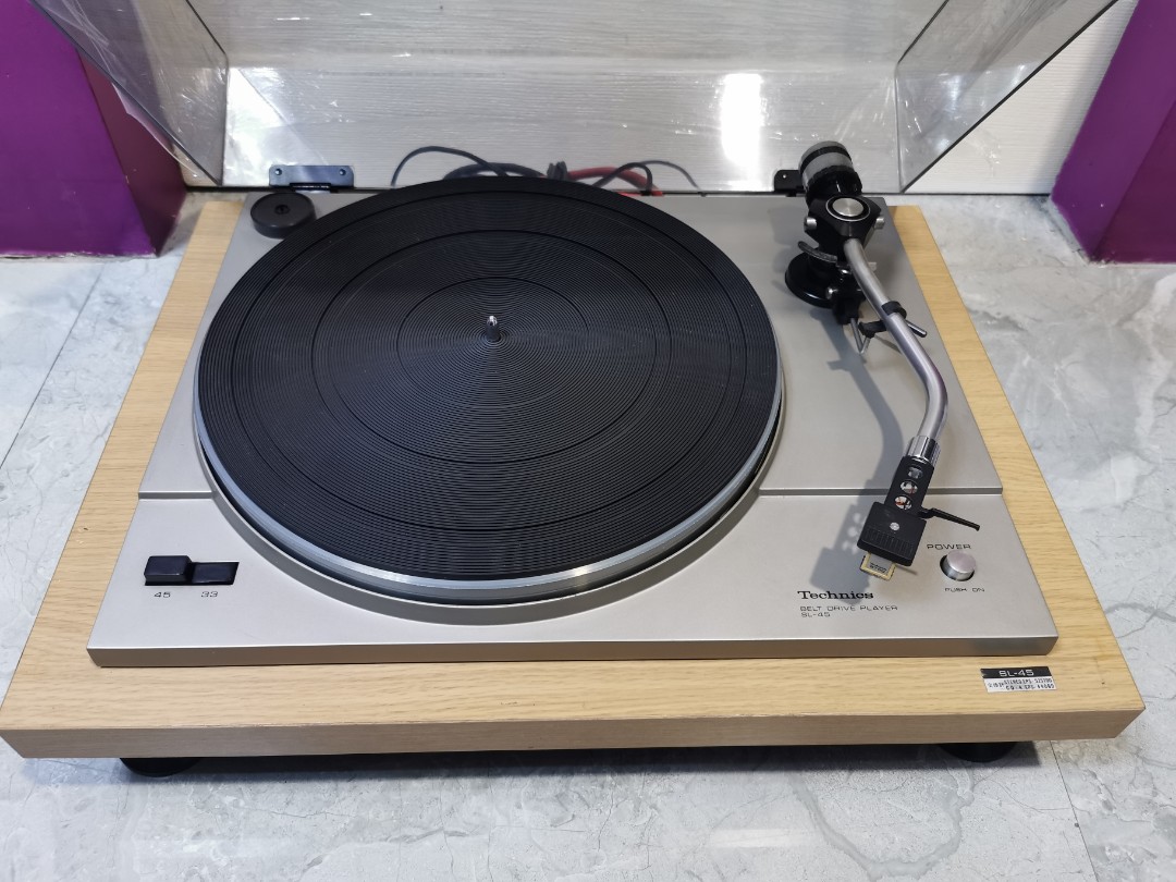 Technics SL-45 turntable, Hobbies & Toys, Music & Media, Vinyls on ...