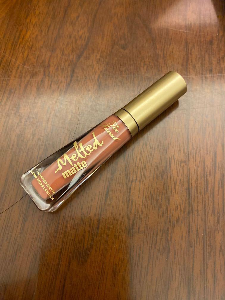 too faced melted matte sell out
