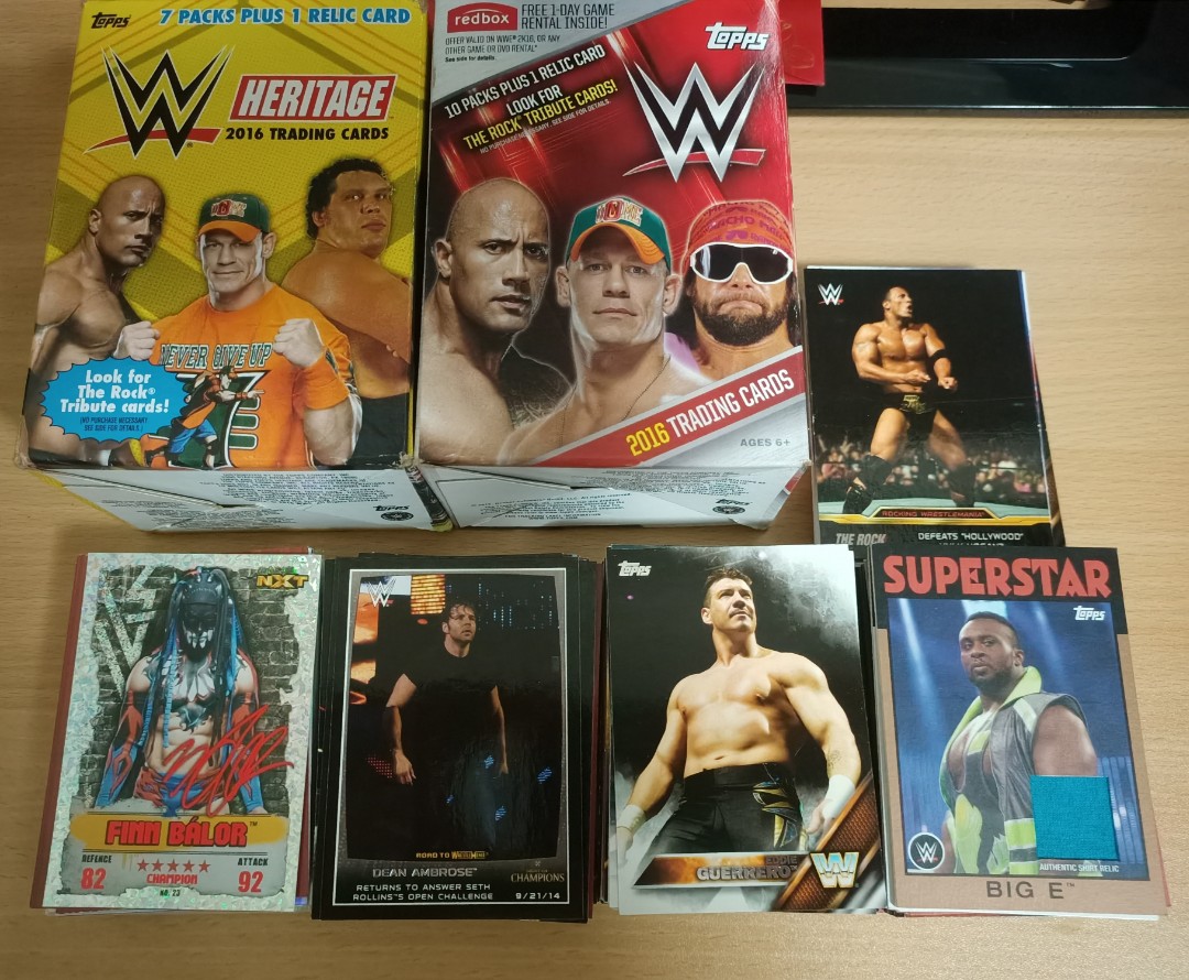 Topps WWE WWF Trading Cards Slam Attax Heritage Series Road to