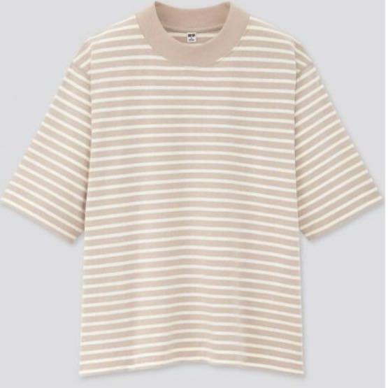 Uniqlo boxy deals crew neck