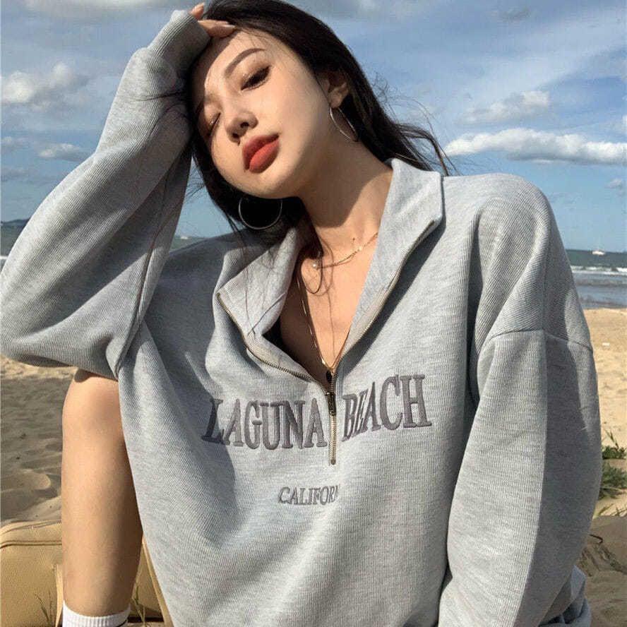 Oversized outlet beach sweater