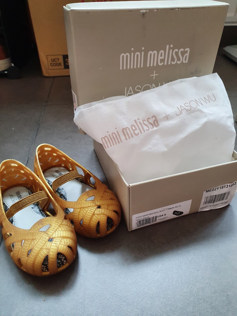 Used mini melissa best sale shoes