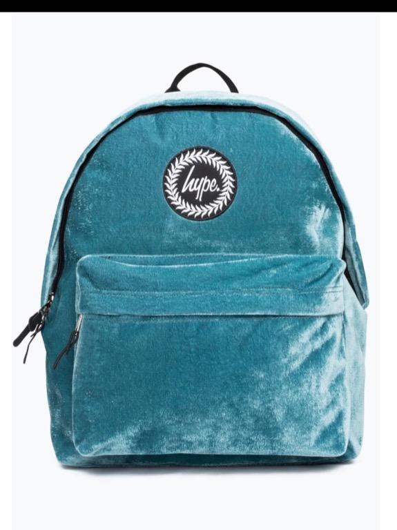 Hype velvet hot sale backpack