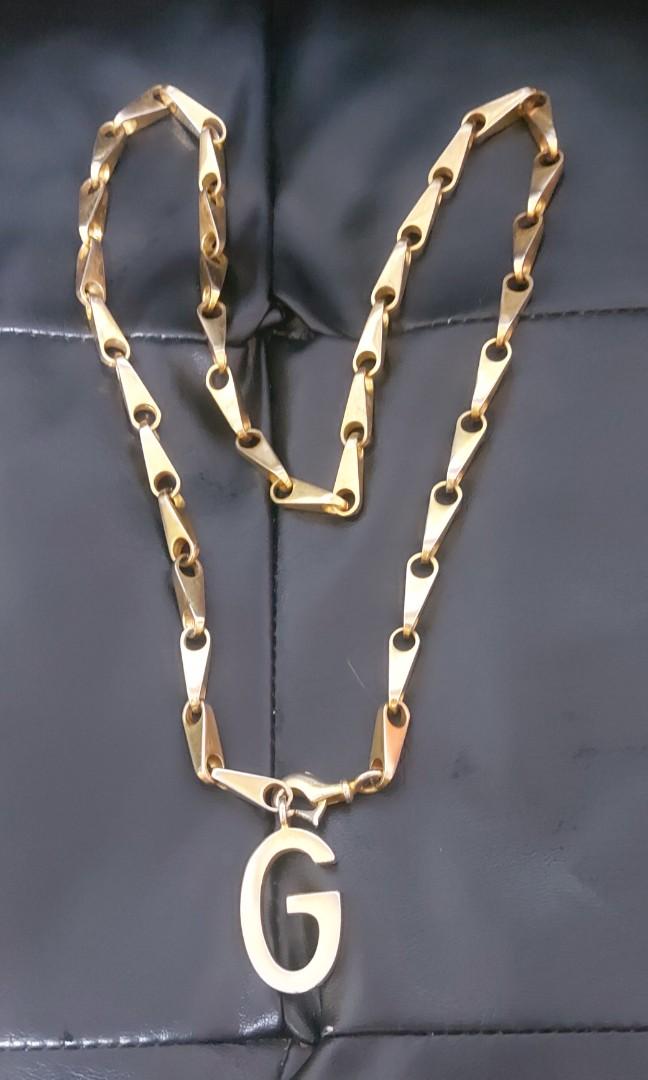 iconic gold chain necklace/belt 