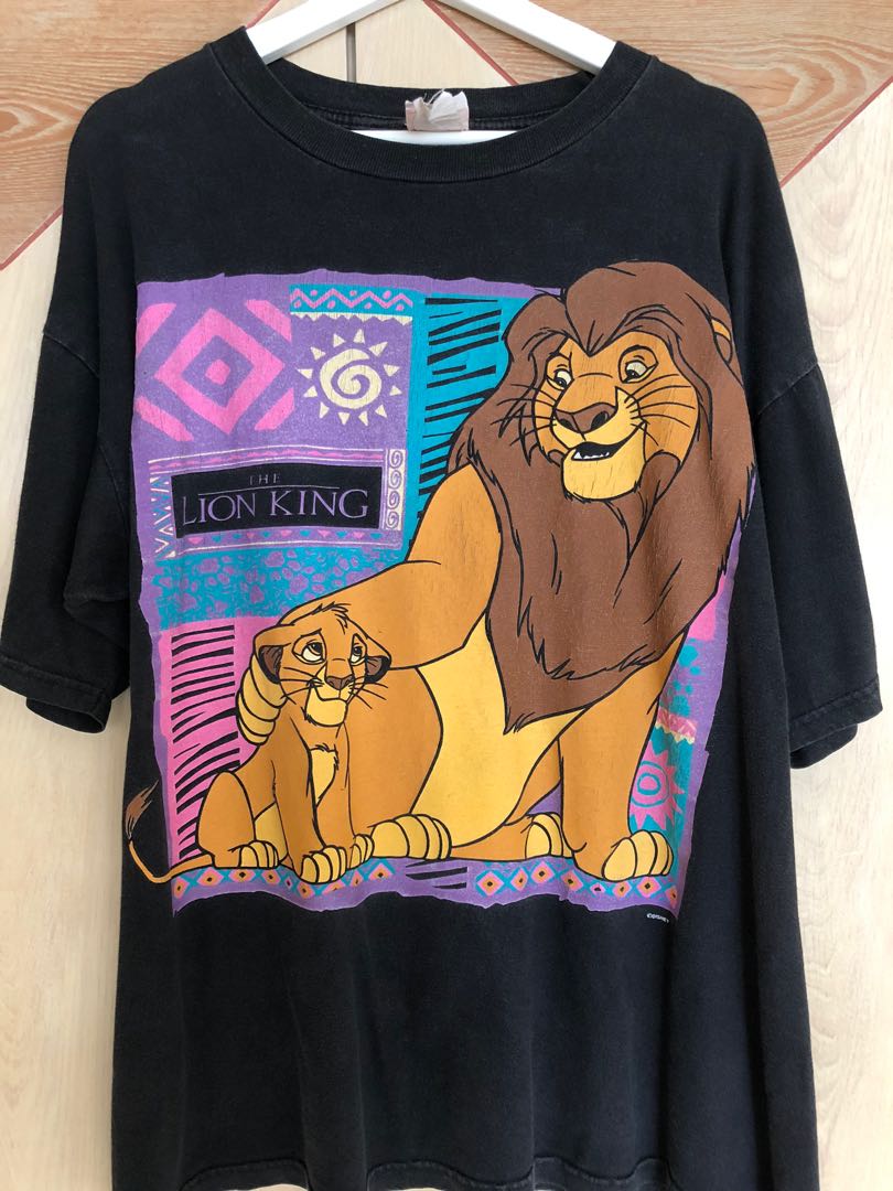 Vintage lion king tee Men s Fashion Tops Sets Tshirts Polo