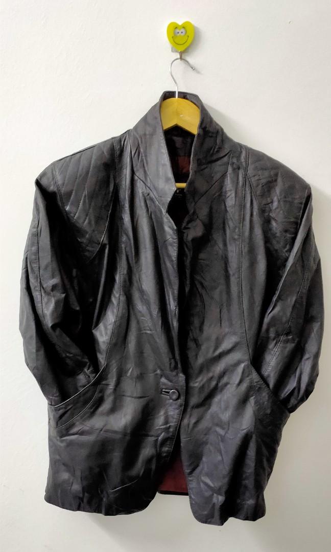 VIP HANDMADE FULL LEATHER JACKET, Men's Fashion, Tops & Sets, Tshirts ...
