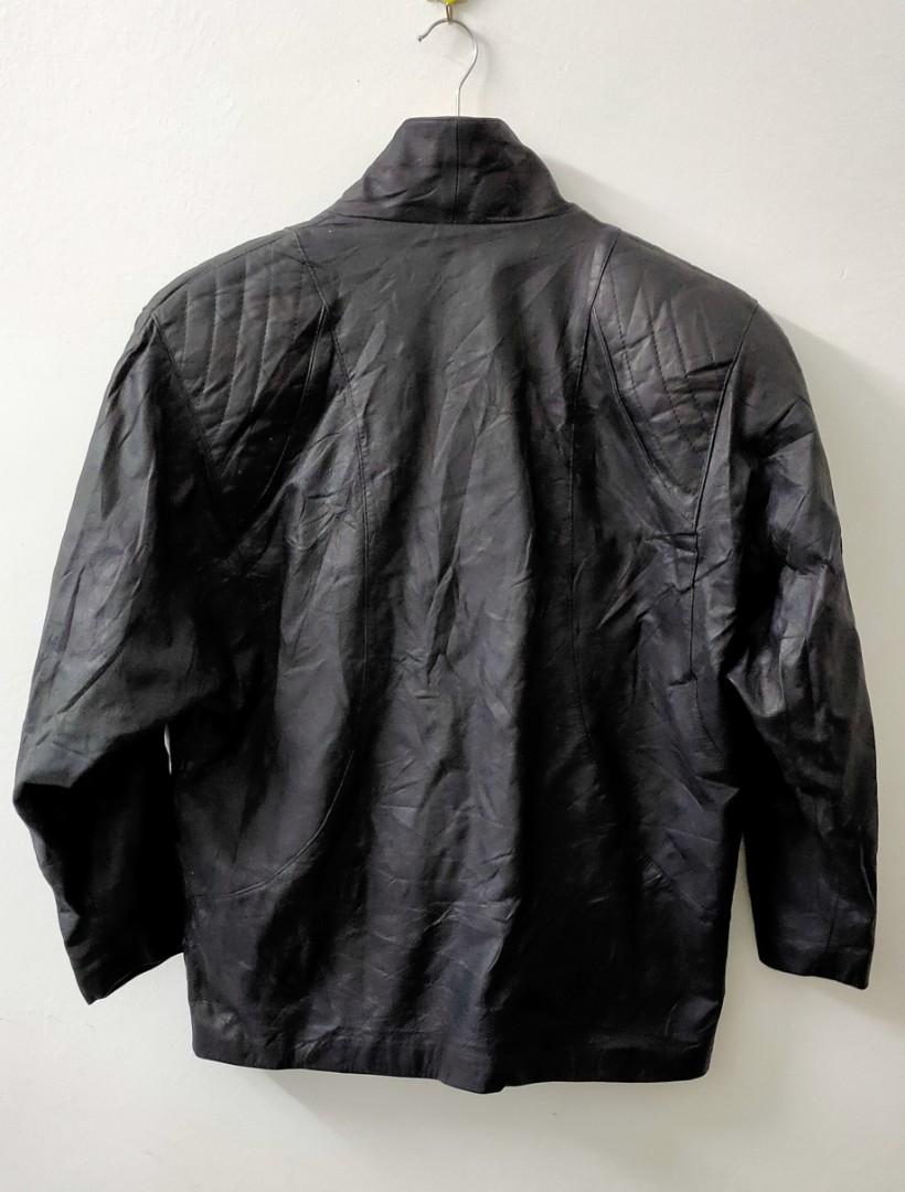 VIP HANDMADE FULL LEATHER JACKET, Men's Fashion, Tops & Sets, Tshirts ...