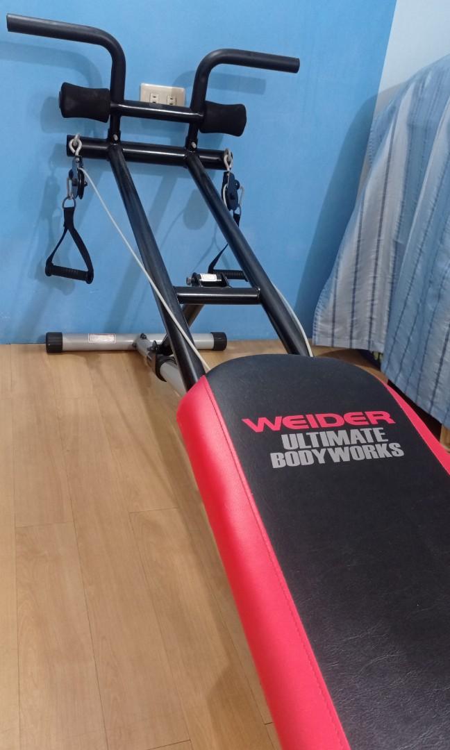 Weider ultimate sales body works storage