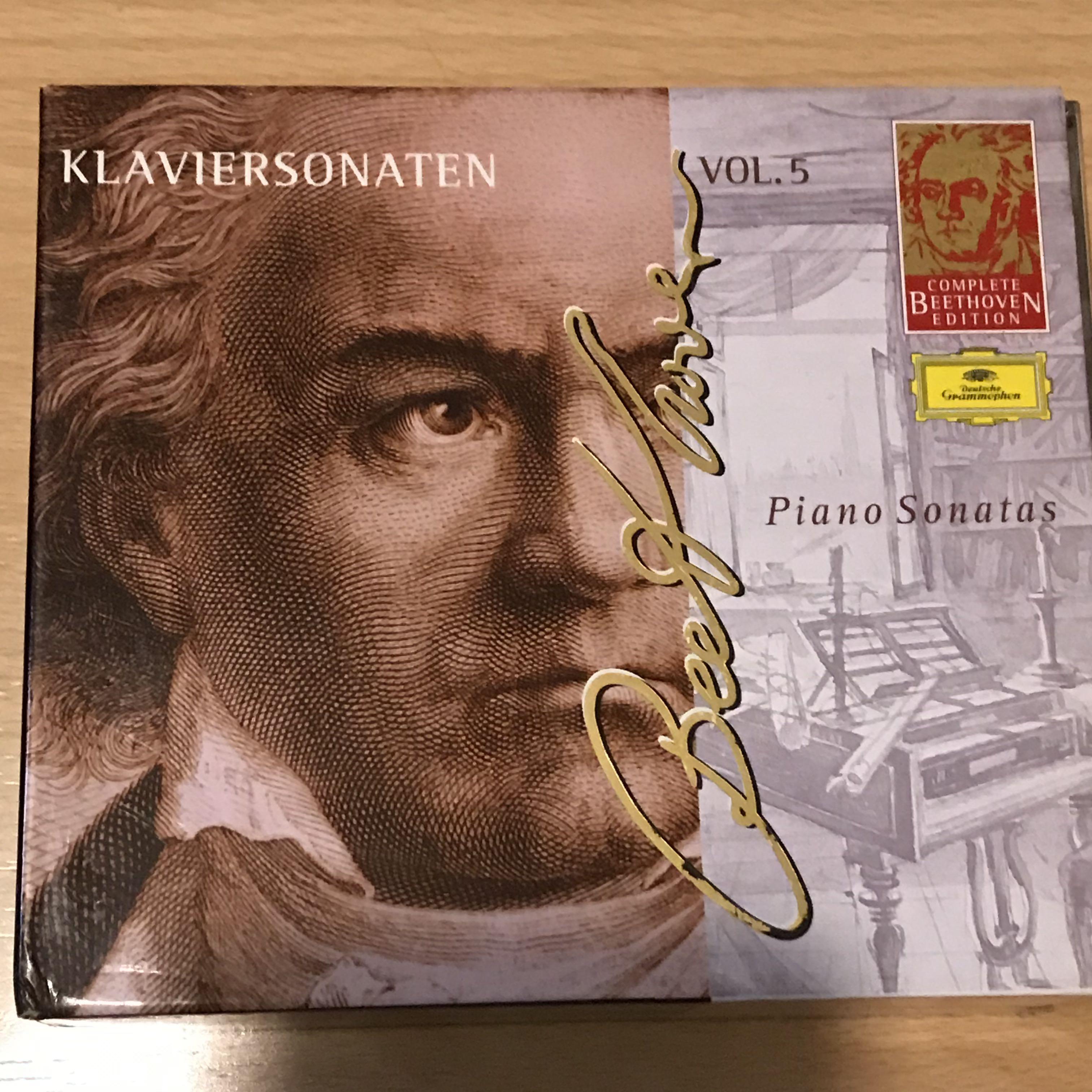 Wilhelm Kempff Beethoven Piano Sonatas 1-32 DG 8CDs made in Germany  貝多芬鋼琴奏鳴曲