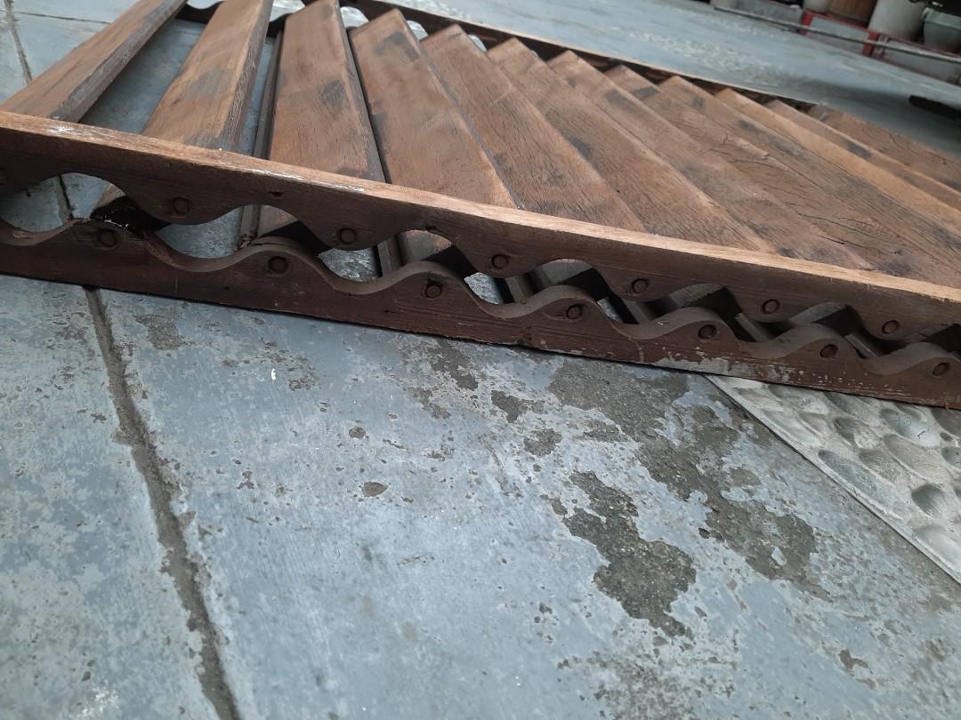 Wooden jalousie windows, Furniture & Home Living, Office Furniture