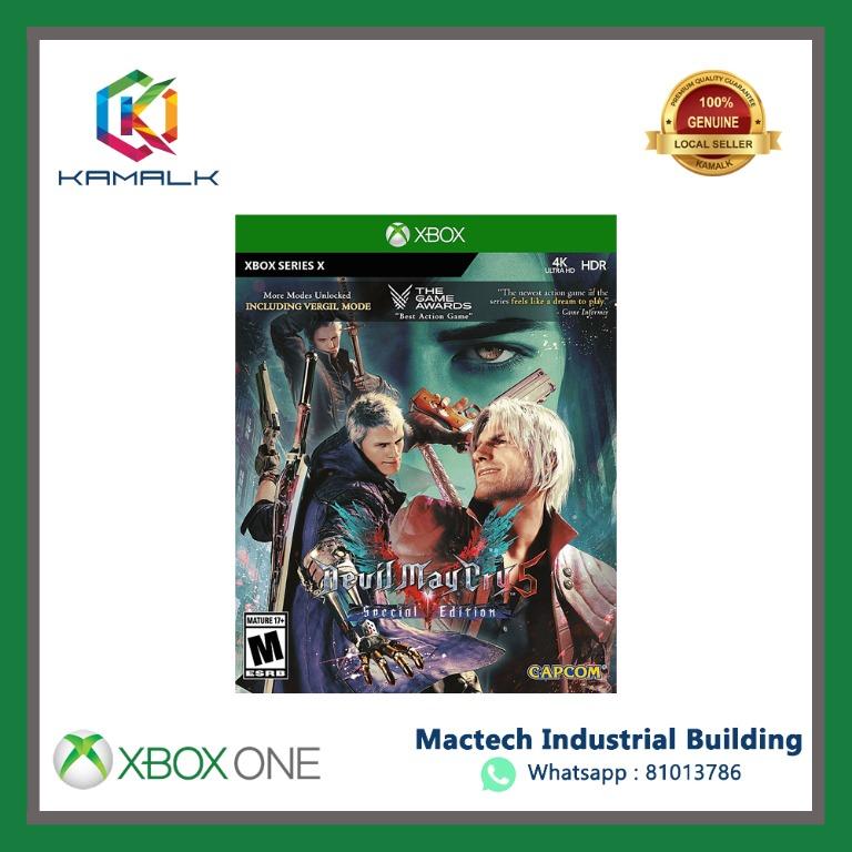 Xbox Devil May Cry 5 Special Edition, Video Gaming, Video Games, Xbox ...