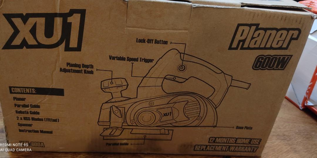 XU1 600w Planer Model XPL 600A Furniture Home Living Cleaning