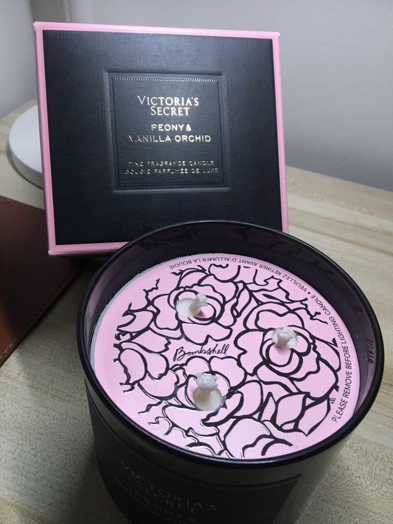 Victoria secret peony 2025 and vanilla orchid candle