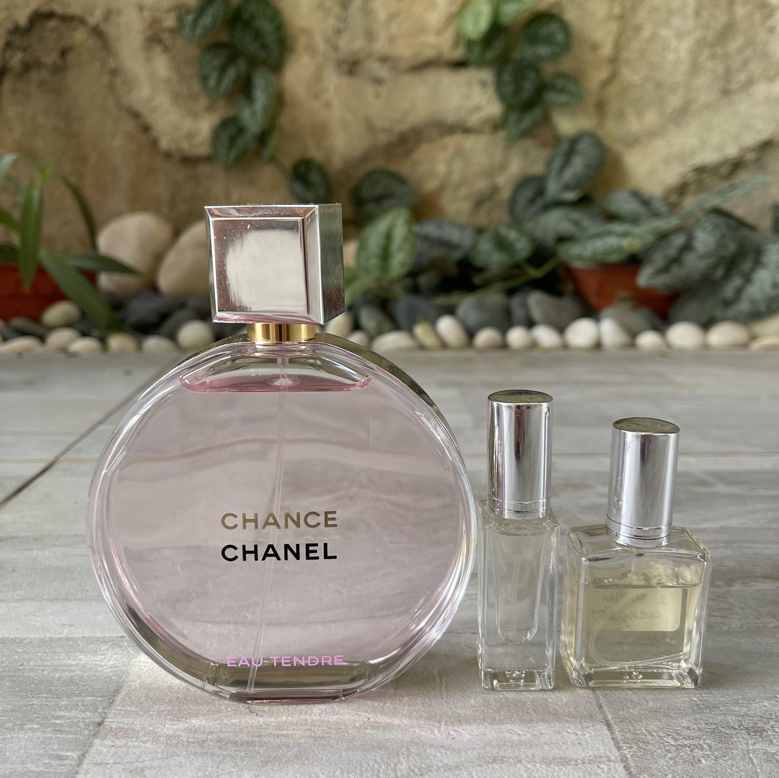 5ml/10ml Original Chanel Chance Eau Tendre EDP glass spray decant, Beauty & Personal  Care, Fragrance & Deodorants on Carousell