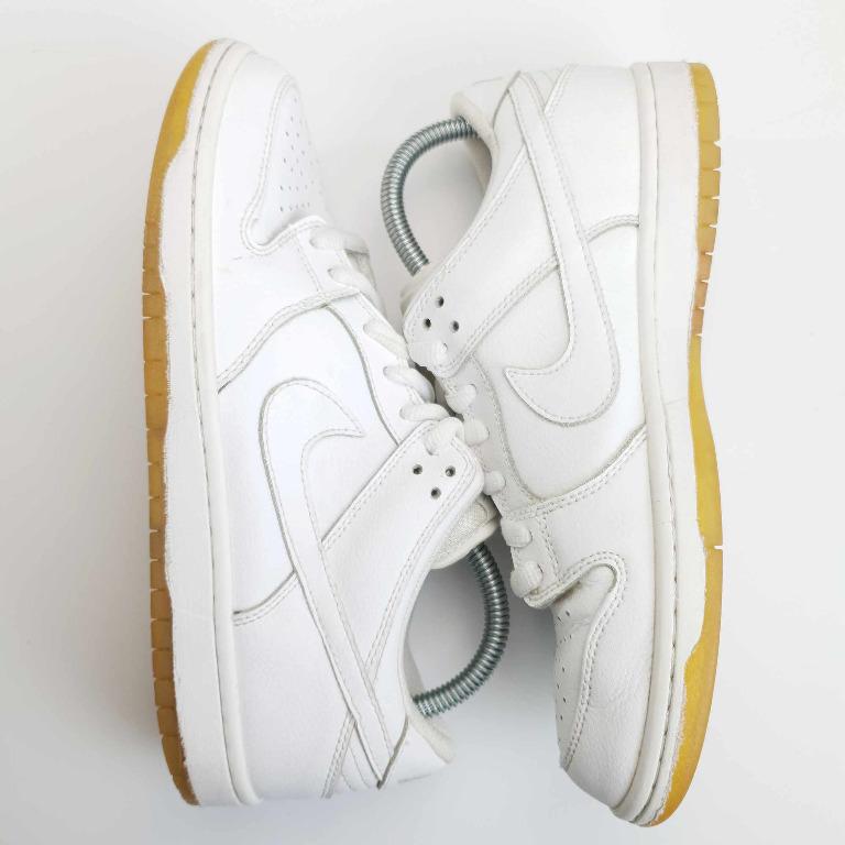 7UK Nike SB Dunk Low White Ice KASUT BUNDLE Men s Fashion