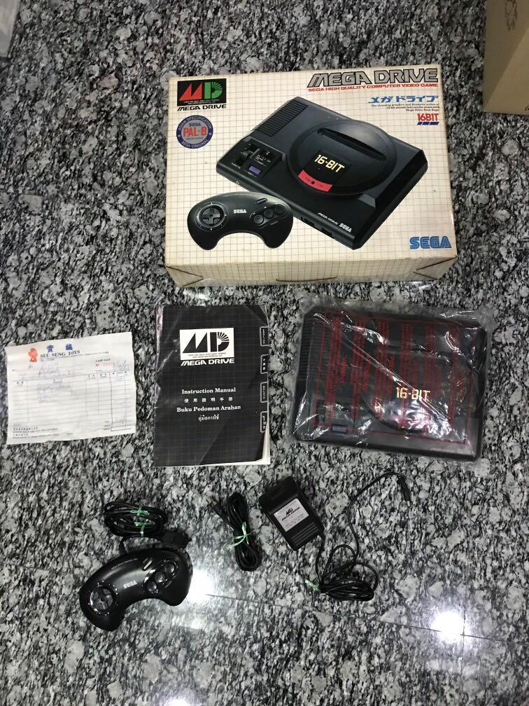 8754 item Old School 16-Bit Sega Mega Drive (local SG set made