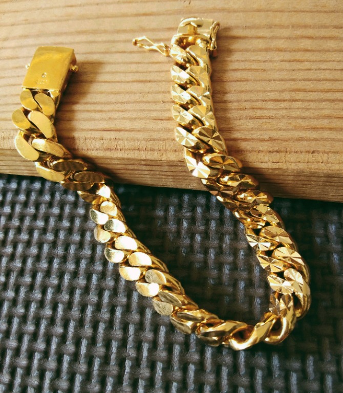 Mens 916 gold bracelet store