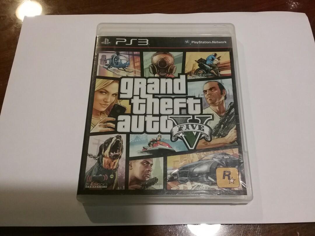 中英文版ps3 Game 俠盜獵車手5 Gta V 遊戲機 遊戲機遊戲 Carousell 中英文版ps3 Game 俠盜獵車手5 Gta V 遊戲機 遊戲機遊戲 Carousell