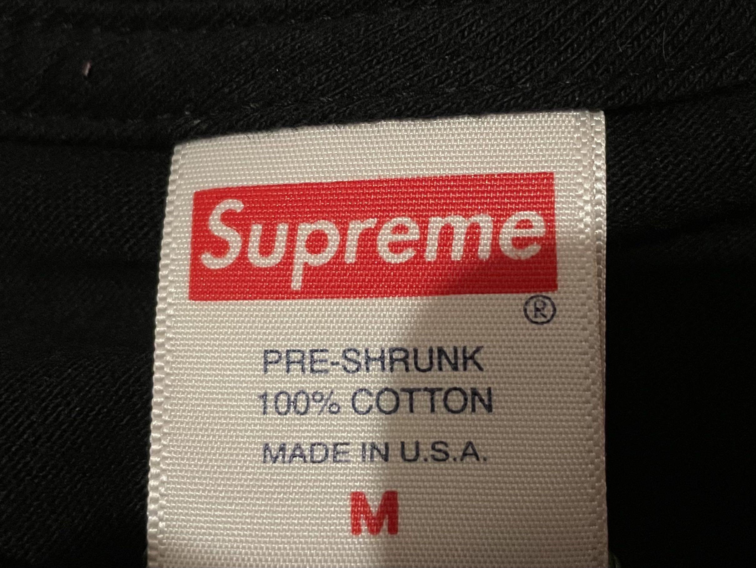 現貨黑色Supreme cross box logo tee bogo fw20 20fw, 男裝, 上身及