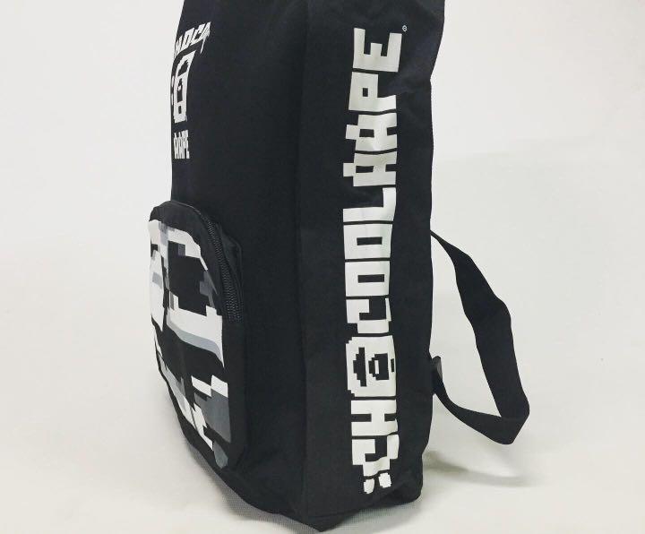 Aape x top chocoolate backpack