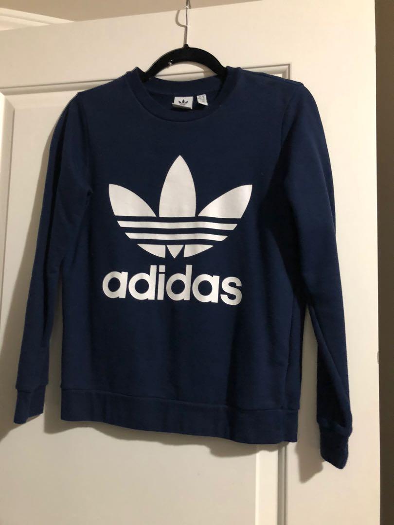 adidas navy sweater