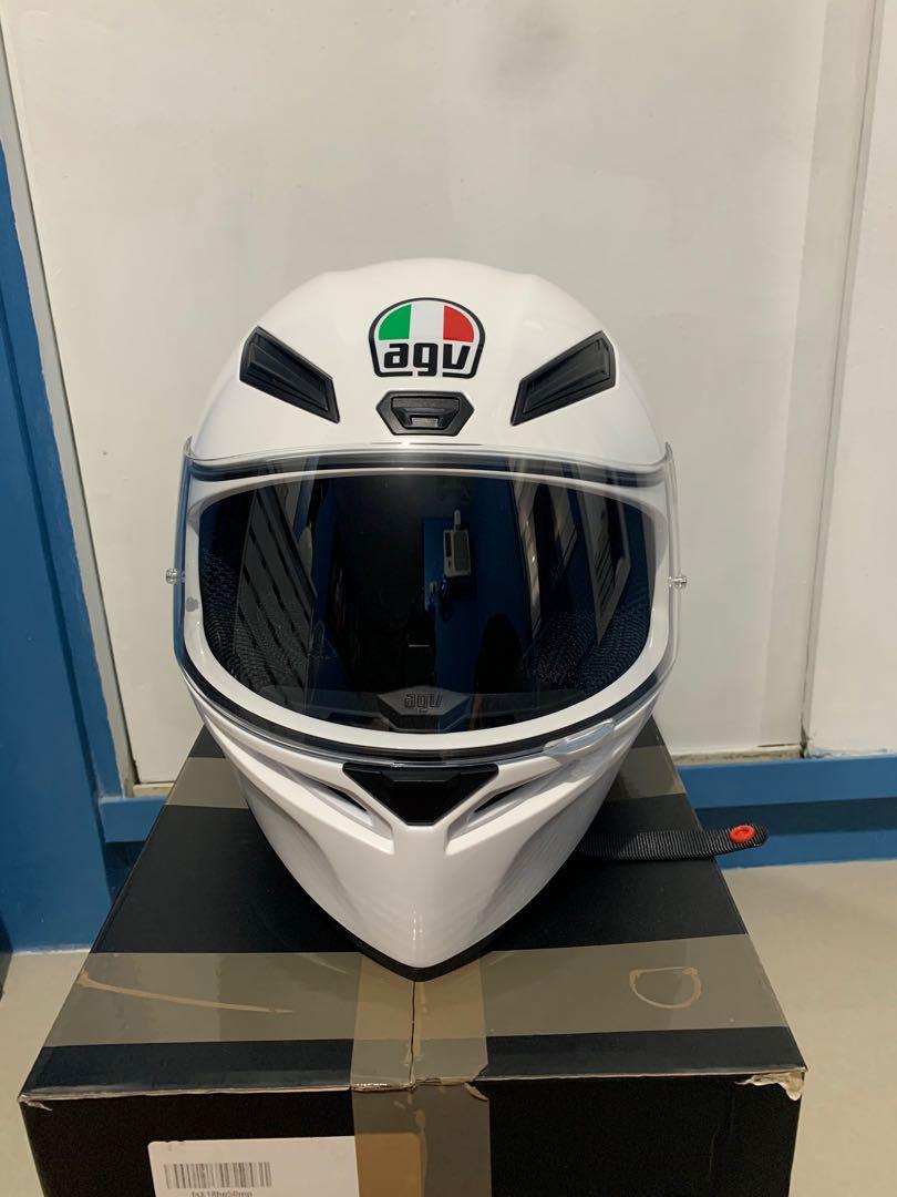 Agv k1 solid white clearance